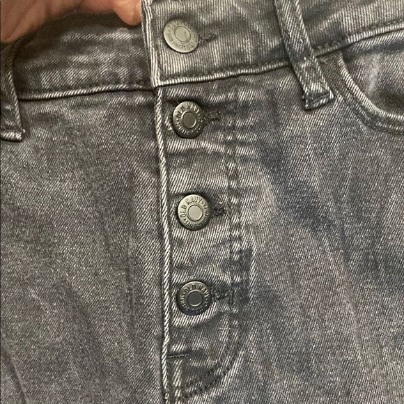 Old Navy Black Skinny Ultra High-Rise Rockstar Super Skinny Jeans Size 6 - Picture 5 of 12